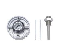 Juego de mini soporte de torno centrado automático de 3 mandíbulas | Herramientas para trabajar la madera de acero aleado | Accesorios CNC/rectificadora/fresadora | Juego de 4 piezas para una