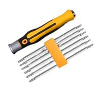 Juego de minidestornilladores 12 en 1, Kit de herramientas de reparación de precisión con brocas magnéticas ranuradas Torx Phillips for cámara, Dron, reloj y PC