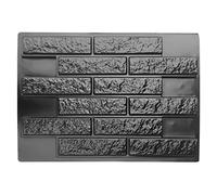 Juego de Moldes de PláStico para HormigóN, Moldes de Camino de JardíN de PavimentacióN de HormigóN para Patio Reutilizable, para Baldosas de Cemento de Piedra de Pared de Yeso de Hormigón(49x68,5cm)