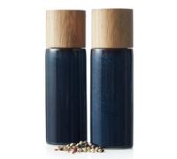 Juego de molinillo de sal y pimienta, 16,7 cm, azul, Bitz
