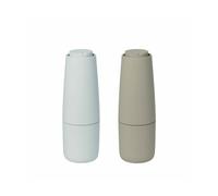 Juego de molinillo de sal y pimienta SALPI, beige y crema, Blomus