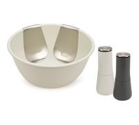Juego de molinillo de sal y pimienta SERVE IT IN STYLE 20184, con cuenco para servir y herramientas, Joseph Joseph