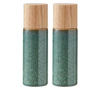 Juego de molinillo de sal y pimienta, verde, Bitz