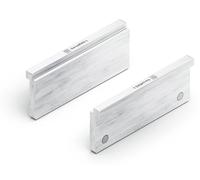 Juego de mordazas de protección de aluminio Fein (B), acabado brillante, 150 mm, para FEIN VersaMAG L | 99100001364