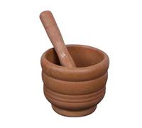 Juego De Mortero Triturador De Ajo: Cuenco Triturador De Especias Manual, Molinillo Tradicional, Cuenco De Molienda Profunda, Gran Capacidad | Base Antideslizante, Aparatos Para El Hogar, Molido De Al