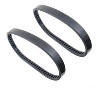 Juego de neumáticos de rueda de sierra de cinta 45690010 compatible con DW329 para Porter Cable 725, correas de goma antideslizantes para un seguimiento suave, 1/2 pulgada de ancho, 2 piezas