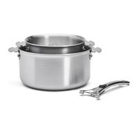 Juego de ollas ALCHIMY LOQY, 2 piezas, plata, acero inoxidable, de Buyer