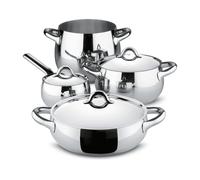 Juego de ollas MAMI, 7 piezas, acero inoxidable, Alessi