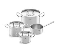 Juego de ollas ORIGINAL-PROFI COLLECTION, 4 piezas, acero inoxidable, inducción, Fissler