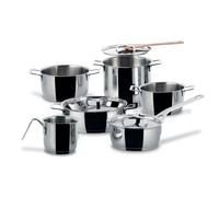 Juego de ollas POTS & PANS, 9 piezas, acero inoxidable, Alessi