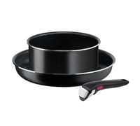Juego de ollas Tefal Ingenio Easy Cook & Clean, 3 piezas, modelo L1539243