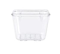 Juego de organizadores de cajones transparentes de 28 Uds., bandejas organizadoras de cajones de tocador y baño versátiles de 4 tamaños,(25 Piece)