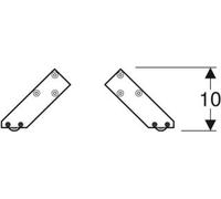 Juego de patas Geberit, 21,7 cm