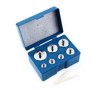 Juego de Pesas de Calibración Superior de 5 Uds/6 Uds/7 Uds con Pinzas | 105 G 205 G 500 G Peso Total | para Joyería y Báscula de bolsillo.