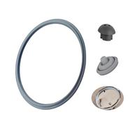 Juego de piezas de repuesto 3 en 1 para olla a presión WMF Perfect | Junta de 22 cm, válvula principal de presión indicadora - Apto para olla a presión de 3 - 8,5 litros