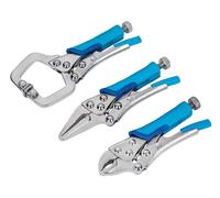 Juego De Pinzas De Bloqueo Mini BlueSpot, 3 Piezas B/S6528