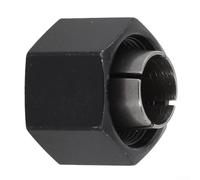 Juego de pinzas de enrutador de 1/4 1/2 3/8 pulgadas/repuesto para DW616 DW618 DW6214/Bosch 1617 1618 1619 Series Piezas/kit de montaje de tuerca de portabrocas de metal