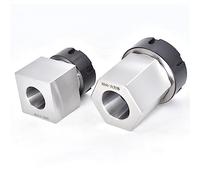 Juego de pinzas de resorte 1 pieza cuadrada de alta calidad ER25 ER32 ER40 bloque de acero duro hexagonal ER pinza portabrocas para torno CNC grabado máquina de corte soporte herramienta de fresado de