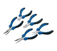 Juego De Pinzas Mini De 5 Piezas Con Mango Suave Draper 12544