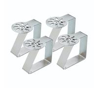 Juego de pinzas para manteles kitchencraft, diseño sol, acero inoxida