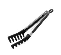 Juego de Pinzas para Pasta en Acero Inoxidable | Pinzas Cocina con Puntas de Silicona y Bloqueo | Mango Antideslizante, Resistente al Calor y Lavavajillas