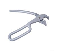 Juego de pinzas para tapa de sartén y cuenco para pizza, agarre resistente para sartén estilo Detroit, abrazadera antideslizante para comida caliente, aluminio, 20 x 16,5 cm