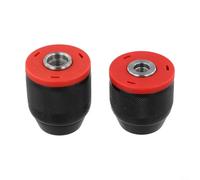 Juego de portabrocas de interfaz roscada, 2 piezas, todo de metal para herramientas manuales eléctricas con rango de sujeción de 0 8 y 10 mm, se adapta a conexiones de 3/8 24UNF y 1/2 20UNF