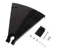 Juego de protectores de recortadora con pieza de hierro para 1 pulgada de diámetro para recortadoras, incluye componentes de hardware necesarios para una instalación y fijación seguras