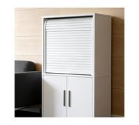 Juego de puerta plegable de acordeón, puerta de tambor enrollable para armario de autocaravana, armario, almacenamiento de cocina, varios tamaños (28 x 28 in/71 x 71 cm)