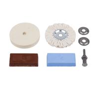 Wolfcraft Juego de pulido de bricolaje 5 piezas 2178000 para ac