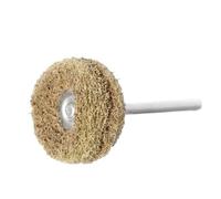 Juego de pulido y pulido con cabezal de lijado y pulido de fibra de nailon(Yellow,3mm shank -5pcs)