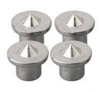 Juego de puntas centrales de acero de 6 mm, 8 mm, 10 mm, 12 mm, kit de herramientas de marcado de agujeros de madera para perforación precisa de espiga (sólido de 8 mm)