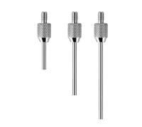 Juego de puntas de aguja para indicadores, medidor de profundidad 4-48UNF, vástago de rosca de 0,15 mm, 0,3 mm, 1,0 mm, 1,5 mm, 2,0 mm de diámetro, accesorio de calibrador