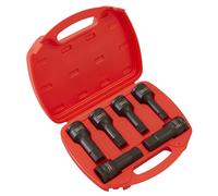 Juego De Puntas De Enchufe Hexagonal Impacto Sealey 6 Piezas 3/4" Cuadrado