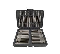 Juego de puntas de tornillo de seguridad XXL largas Bitbox 50 puntas Torx hexagonales de dientes múltiples