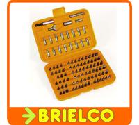 JUEGO DE PUNTAS PARA DESTORNILLADOR ATORNILLADOR ESTUCHE 100 ACCESORIOS BD563