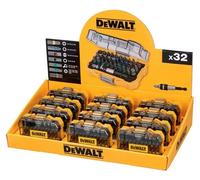 Juego de puntas para destornillador DeWalt en estuche resistente, de 32 piezas, que incluye un portapuntas; modelo DT7969