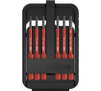 Juego de puntas slimBit eléctricas Wiha, 6 unidades, Torx, T10, T15, T6, T7, T8, T9, 135 g