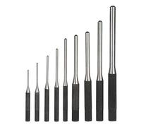 Juego de Punzones de Pasador de Rodillo, 9Pcs Portable Steel Roll Pin Punch Set Mechanics Professional Tool Kit para Reparación deCoches Joyas Relojes
