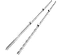 Juego de rieles guía lineales, SBR16, 2000 mm, 2 unidades. Incluye 2 rieles guía SBR16 de 2000 mm (78,7 pulgadas) y 4 bloques deslizantes SBR16UU. Kit de rieles lineales y rodamientos para máquinas au