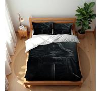 Juego De Ropa De Cama De Algodón Ultrasuave De 210 Hilos De The Magical World con Funda Nórdica Transpirable Y Antiácaros (Anillo 04,220x 240cm-Cama 150/160)