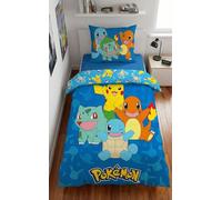 Pokémon Niños Funda Nórdica Cama 90 135x200 + Funda Microfibra