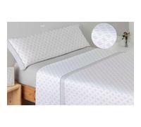 Juego de Sábanas Coralina 3 Piezas Suave y Cálido Fabricado en España para Cama de 90 a 200 cm con Bajera, Encimera y Funda de Almohada