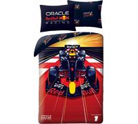 Juego de sábanas de algodón, 140x200 cm, con diseño Red Bull