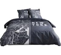 Juego de sábanas de algodón, 220 x 240 cm, con 2 fundas de almohada, marca JAVA