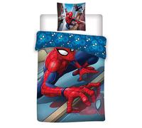 Juego De Sábanas De Spiderman 80 X 80 Cm + 135 X 200 Cm 100% Algodón