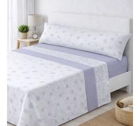Juego de Sábanas Microfibra 100% Poliéster, Suaves y Frescas para Verano, Estampadas, incluye Bajera -Encimera-1 o 2 Funda de almohada, 18 Diseños para Camas 90/105/135/150/180 cm, ✅ Entrega en España