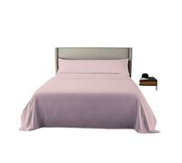 Juego de sábanas microfibra extrasuave rosa 90cm fusion home