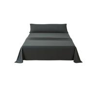 Juego de Sábanas para Cama 90/105/135/150/180cm Lisa, 3 Piezas, Sábana Bajera, Sábana Encimera y 1 Funda de Almohada, Suave y Fresca, Fácil de Lavar