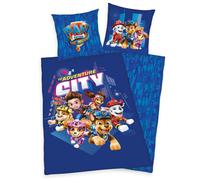 Juego De Sábanas Paw Patrol City 2 Piezas 135 X 200 Cm 80 X 80 Cm